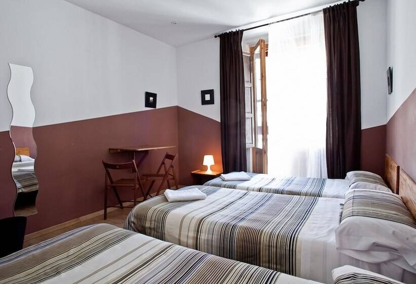 اتاق استاندارد سه تخته با سرویس بهداشتی مشترک, Hostal Abaaly