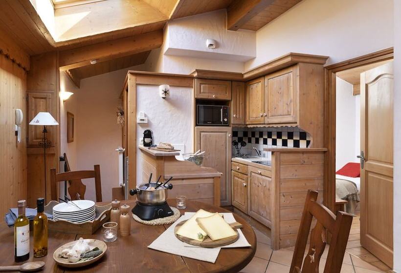 شقة غرفتين, Résidence Pierre & Vacances Premium Le Roselend