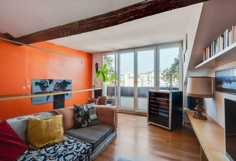 آپارتمان 1 خوابه, Easylife   Attico Duplex Chinatown