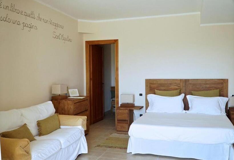 סוויטת ג'וניור נוף לגינה, Relais Colle Buono