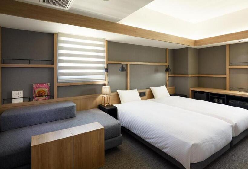 חדר אקונומי, Lamp Light Books Hotel Sapporo