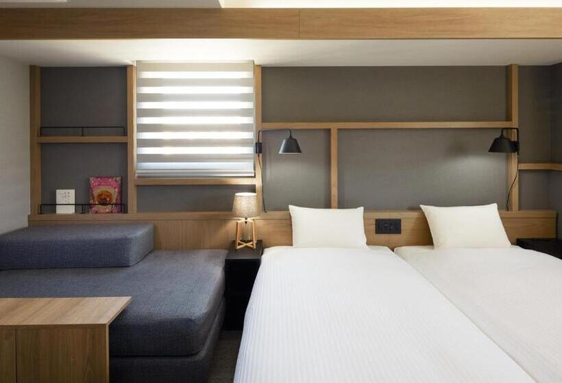 חדר אקונומי, Lamp Light Books Hotel Sapporo