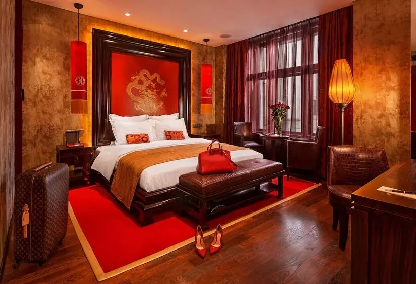 Premium-huone, Buddha Bar Hotel Prague