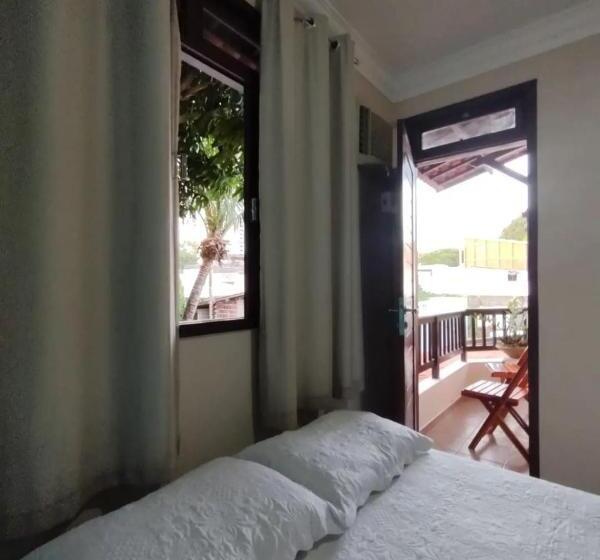 اتاق استاندارد با بالکن, Pousada Flor D' Açucena