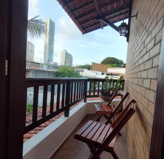 اتاق استاندارد با بالکن, Pousada Flor D' Açucena