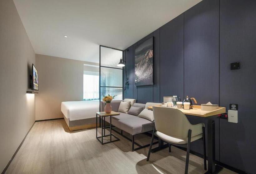 수피리어 룸, Atour X Hotel Shanghai Xujiahui Sports Center