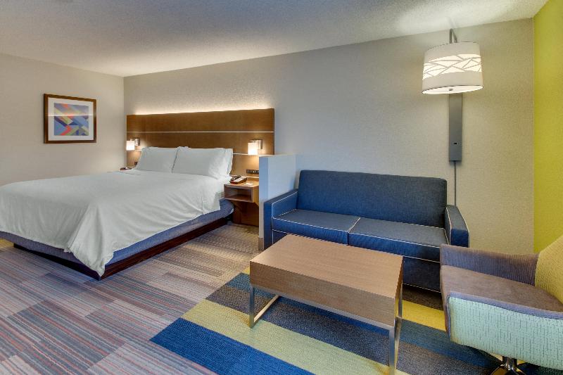 מיטת קינג בסוויטה, Holiday Inn Express & Suites Atlanta Perimeter Mall Hotel, An Ihg