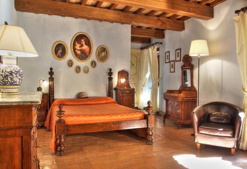 غرفة قياسية, Castello Di Petroia Dimora D Epoca