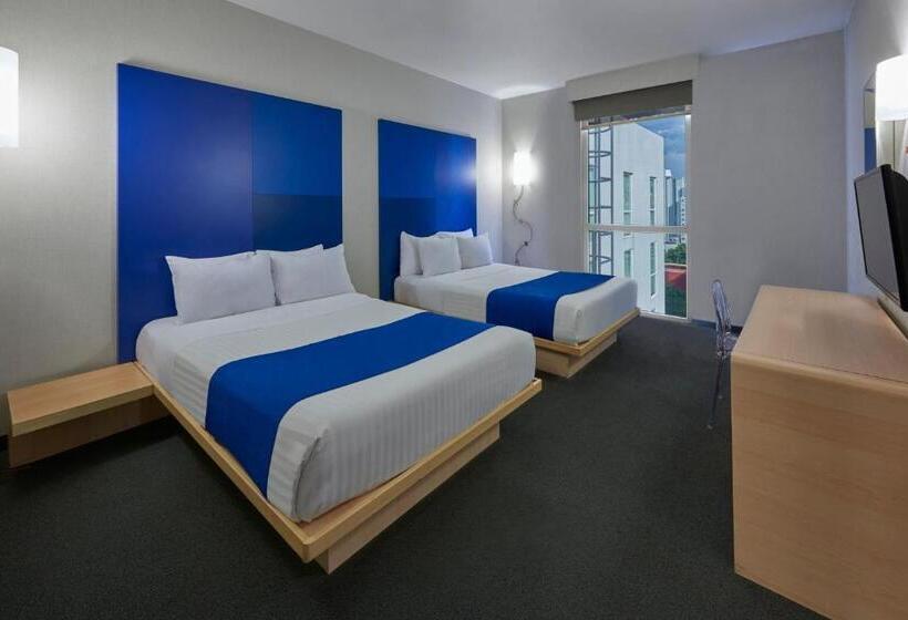 חדר סטנדרט שתי מיטות זוגיות, City Express Plus By Marriott Ciudad De México Reforma El ángel