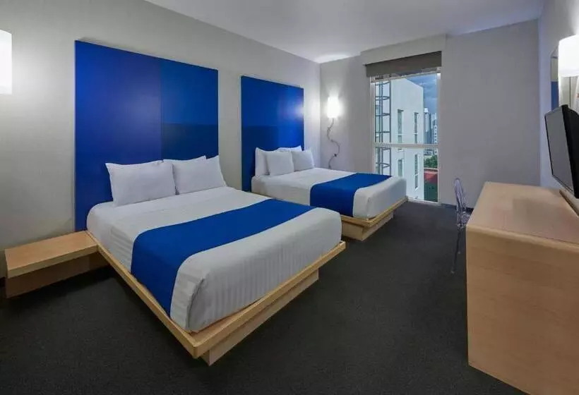 ２ダブルベッドのスタンダードルーム, City Express Plus By Marriott Ciudad De México Reforma El ángel