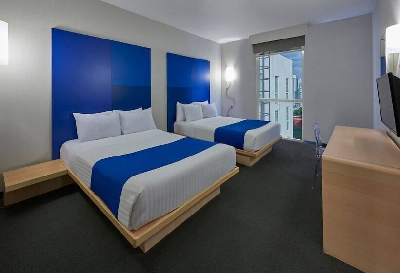 חדר סטנדרט שתי מיטות זוגיות, City Express Plus By Marriott Ciudad De México Reforma El ángel