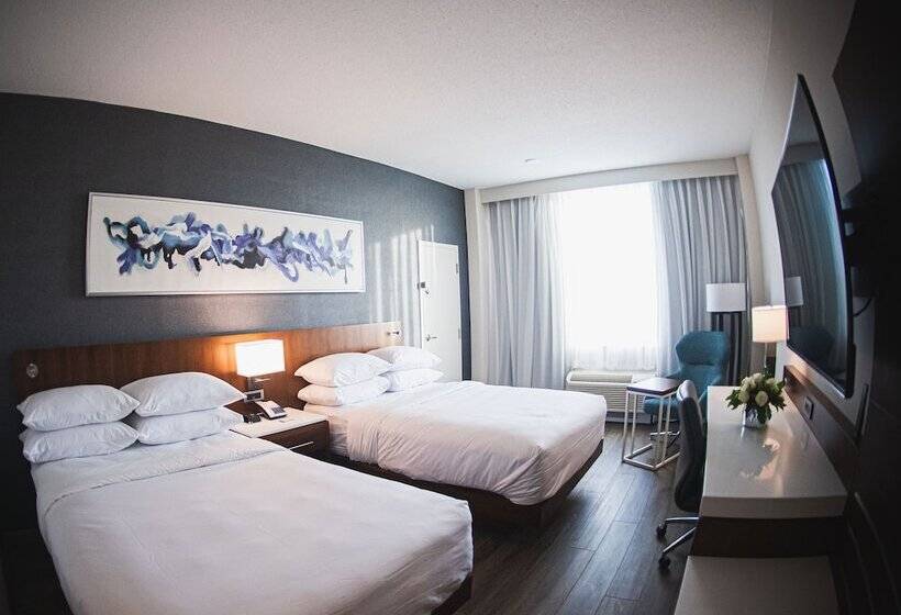 带2个双人床的标准工作室, Delta Hotels By Marriott Cincinnati Sharonville