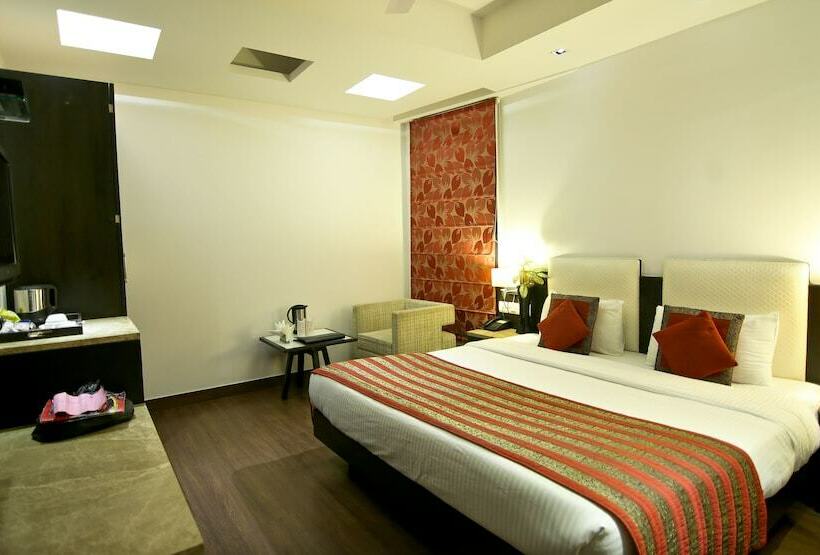 豪华房间, The Prime Balaji Deluxe At New Delhi Railway Station Free Airport Pickup