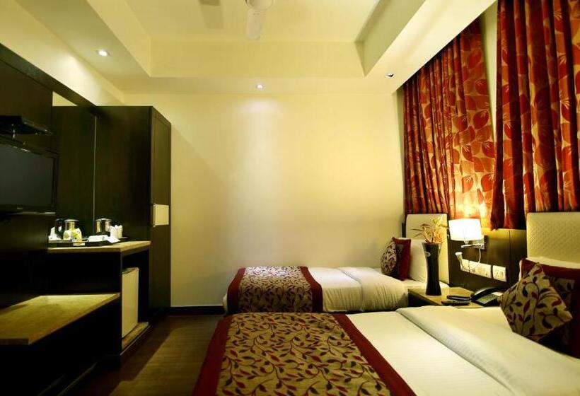 اتاق لوکس, The Prime Balaji Deluxe At New Delhi Railway Station   Free Airport Pickup