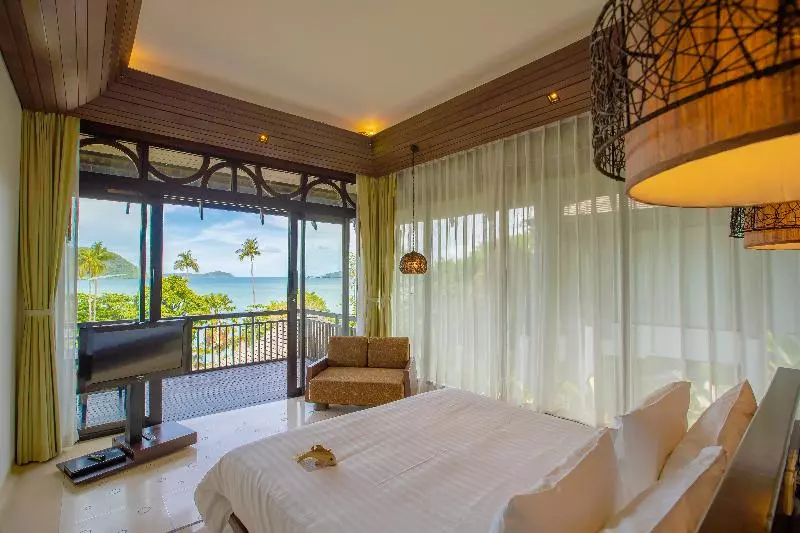 ویلای دلوکس 1 خوابه با چشم‌انداز دریا, The Vijitt Resort Phuket   Sha Extra Plus