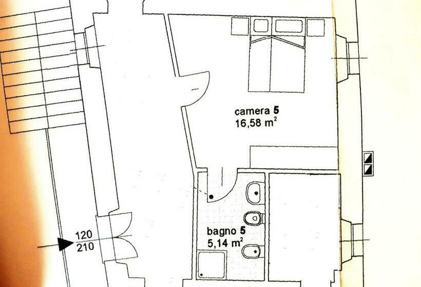 غرفة إقتصادية, Agriturismo Borgo Floreani