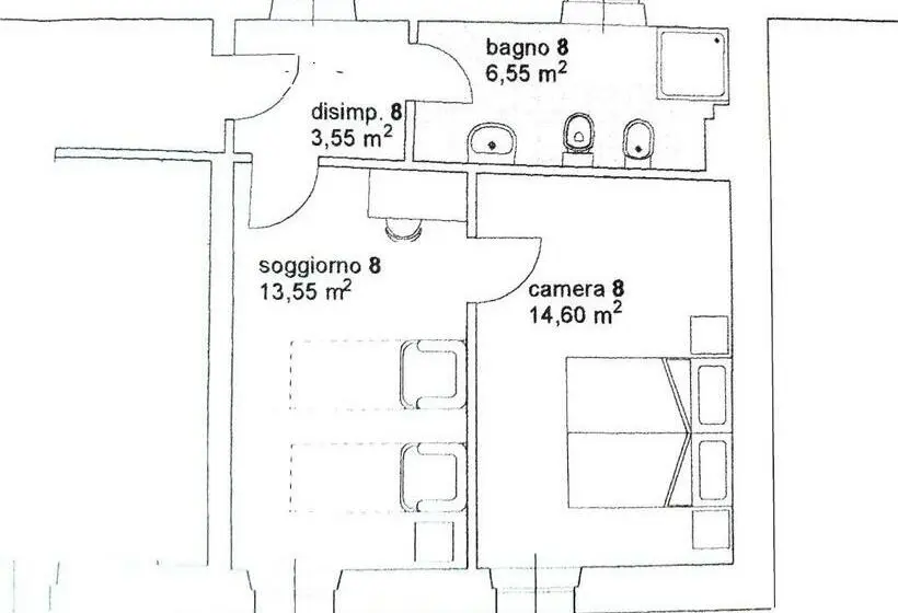 スイート(家族用), Agriturismo Borgo Floreani
