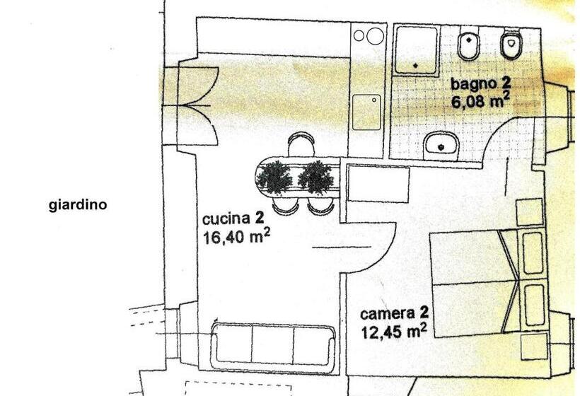 شقة غرفة واحدة, Agriturismo Borgo Floreani