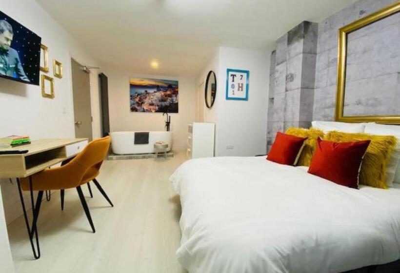 Люкс Superior, Townhouse Plus @ Lower Beth Street Stoke