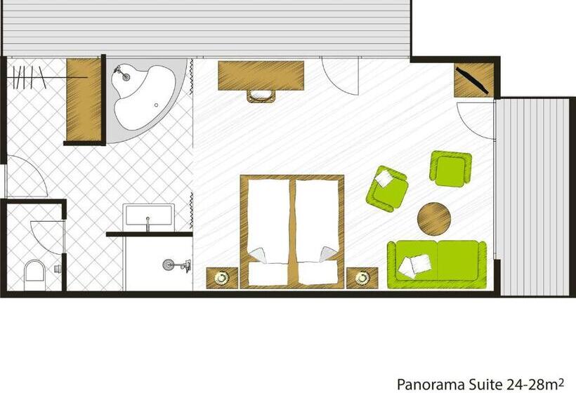 マウンテンビュースイート, Walserberg