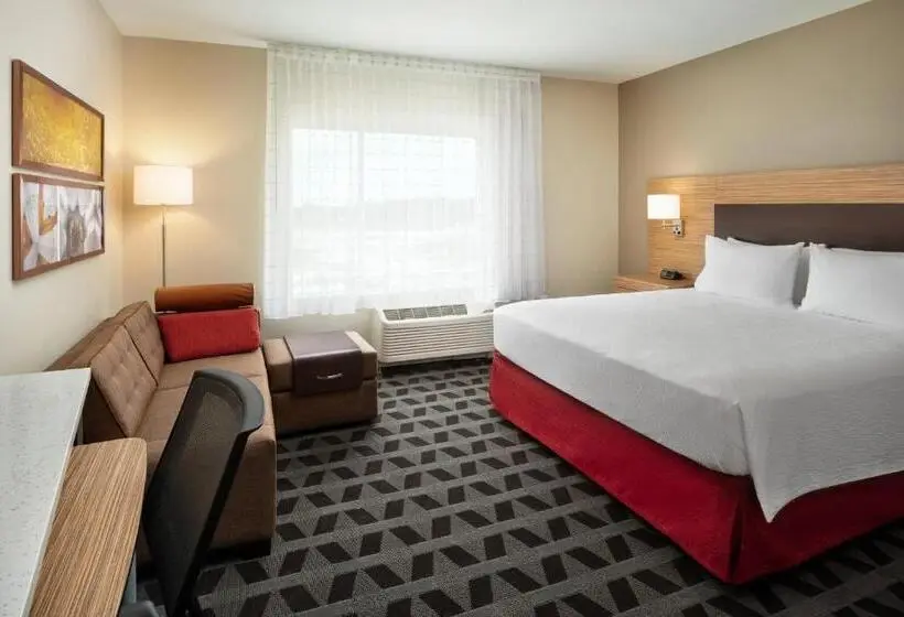 キングサイドベッドのスタンダードワンルーム, Towneplace Suites By Marriott Leesburg