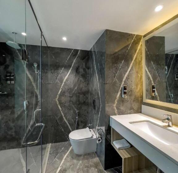 带大床的高级房间, Radisson Hotel Bareilly Airport