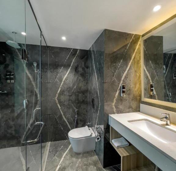 带大床的豪华间, Radisson Hotel Bareilly Airport