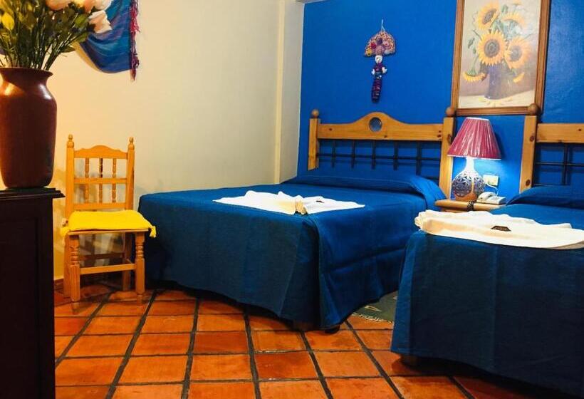 غرفه قياسيه سريرين مزدوجين, Cazomalli Oaxaca