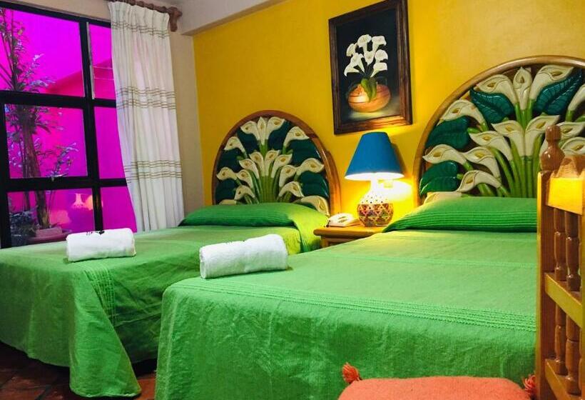 غرفه قياسيه سريرين مزدوجين, Cazomalli Oaxaca