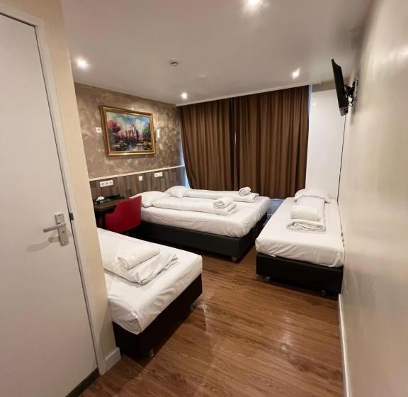 غرفة قياسية رباعية, Dam