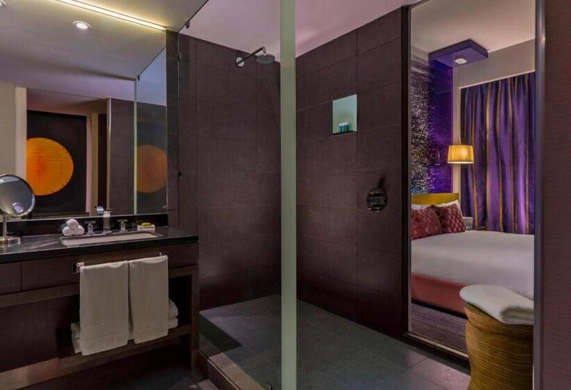 غرفة قياسية مطلة على المدينة, W Santiago