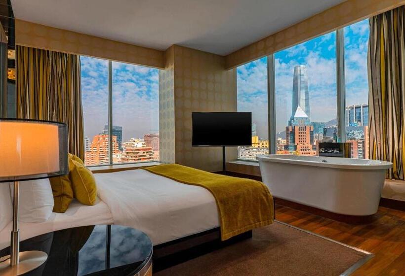 带大床的套房, W Santiago