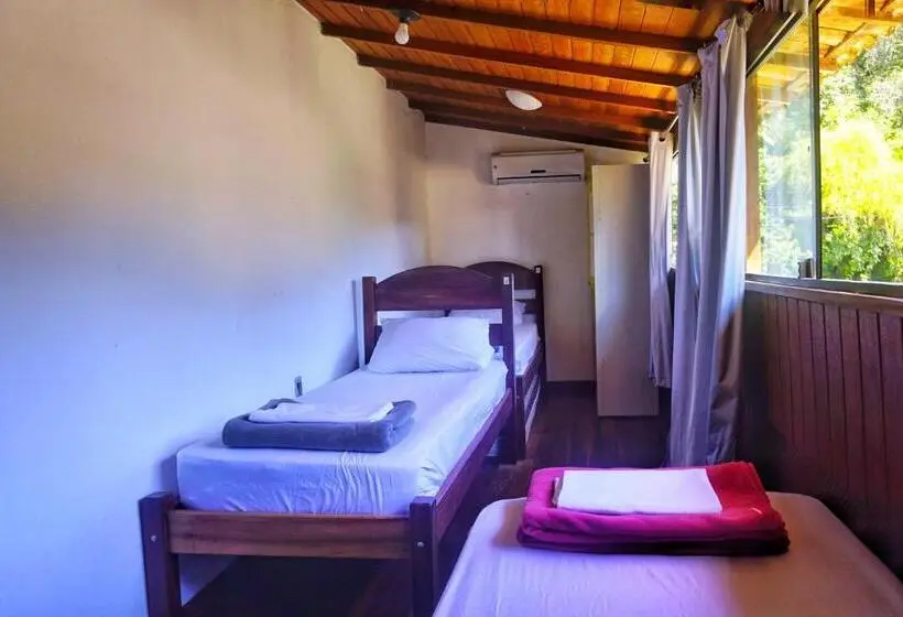 تختخواب در اتاق مشترک, Biergarten Hostel