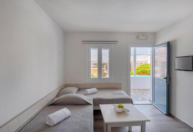 Family flat with pool view, Aegean Paradiso Vacation Club Adults Only