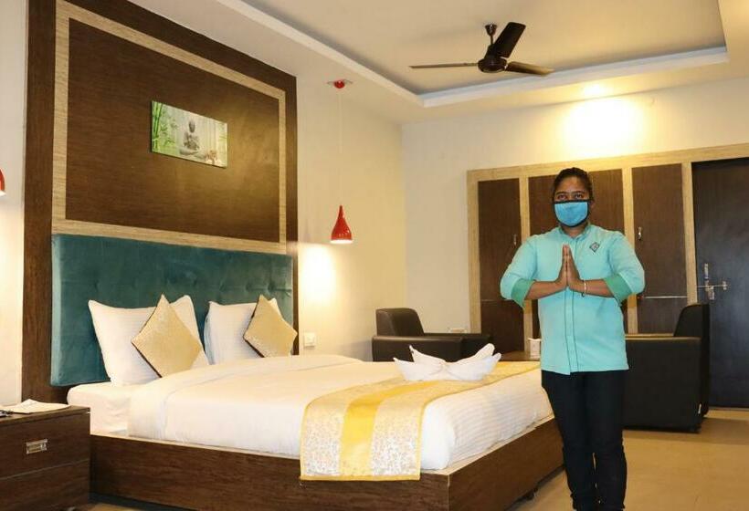 발코니 디럭스 룸, Goroomgo Hotel Reliance Jharkhand