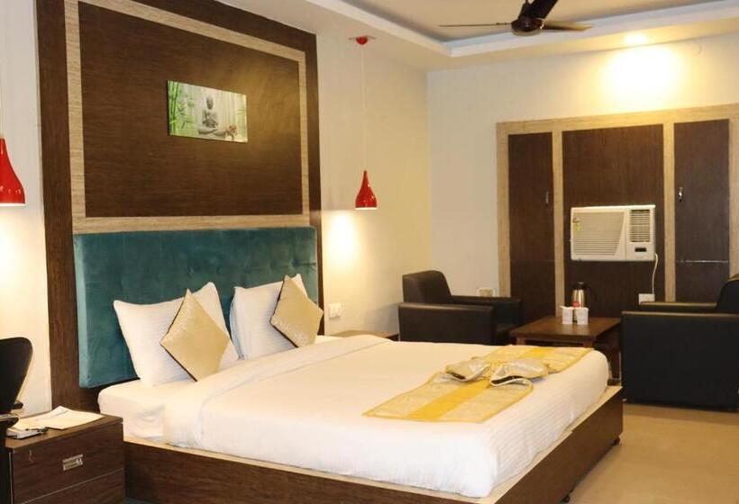 발코니 디럭스 룸, Goroomgo Hotel Reliance Jharkhand