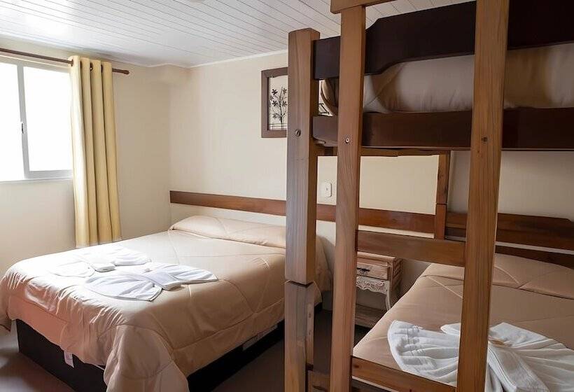 חדר סטנדרט לארבעה, Pousada Araucaria