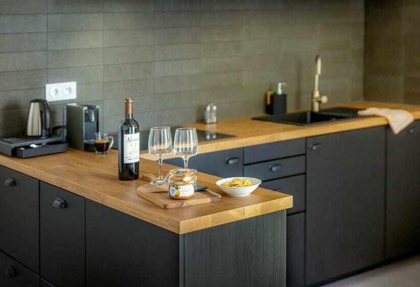 带1个卧室的带阳台的公寓, Provence Au Coeur Appart Hotels