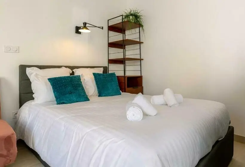 バルコニー付き１ベッドルームアパートメント, Provence Au Coeur Appart Hotels