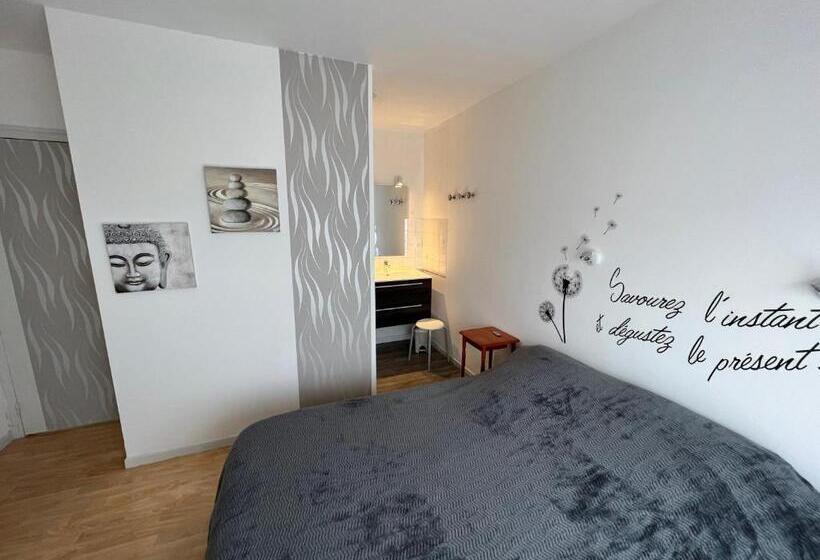 침실 1개 테라스 아파트, Résidence Les Milandes