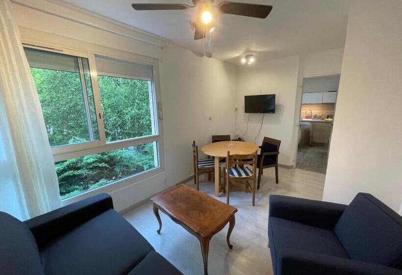 침실 1개 테라스 아파트, Résidence Les Milandes