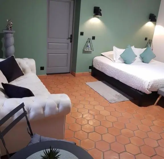 キングサイズベッドのスタンダードルーム, Chambres Et Gites D étretat