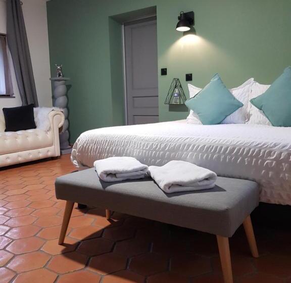 带大床的标准间, Chambres Et Gites D étretat