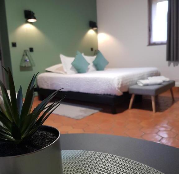 带大床的标准间, Chambres Et Gites D étretat