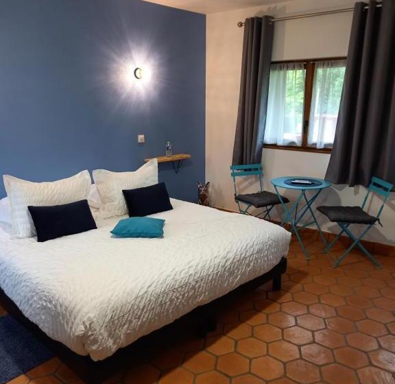 带大床的标准间, Chambres Et Gites D étretat