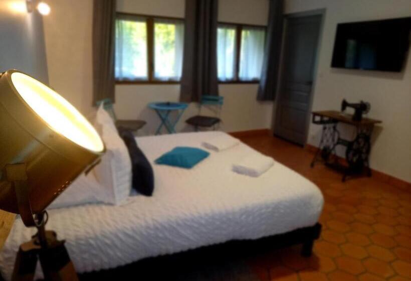 带大床的标准间, Chambres Et Gites D étretat