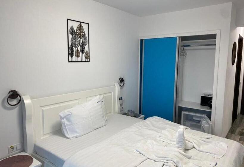 キングサイズベッドのスタンダードルーム, Pensiunea Belvedere Murighiol