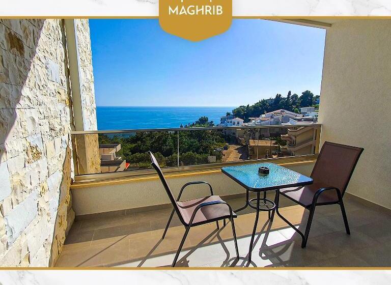 آپارتمان 1 خوابه با چشمانداز دریا, Maghrib