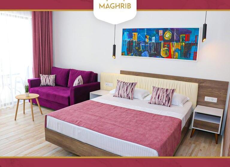 آپارتمان 1 خوابه با چشمانداز دریا, Maghrib