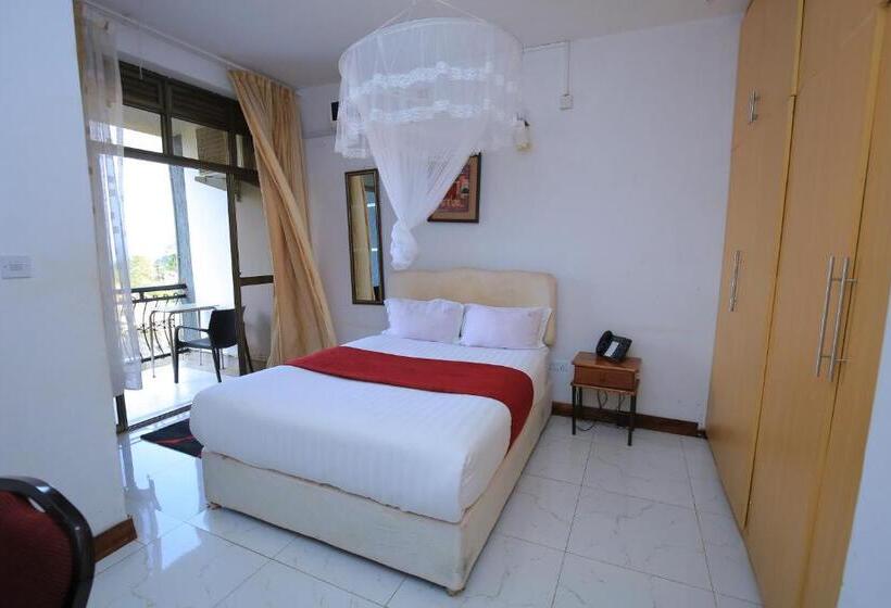 带阳台的豪华间, Frontiers Hotel & Conference Entebbe